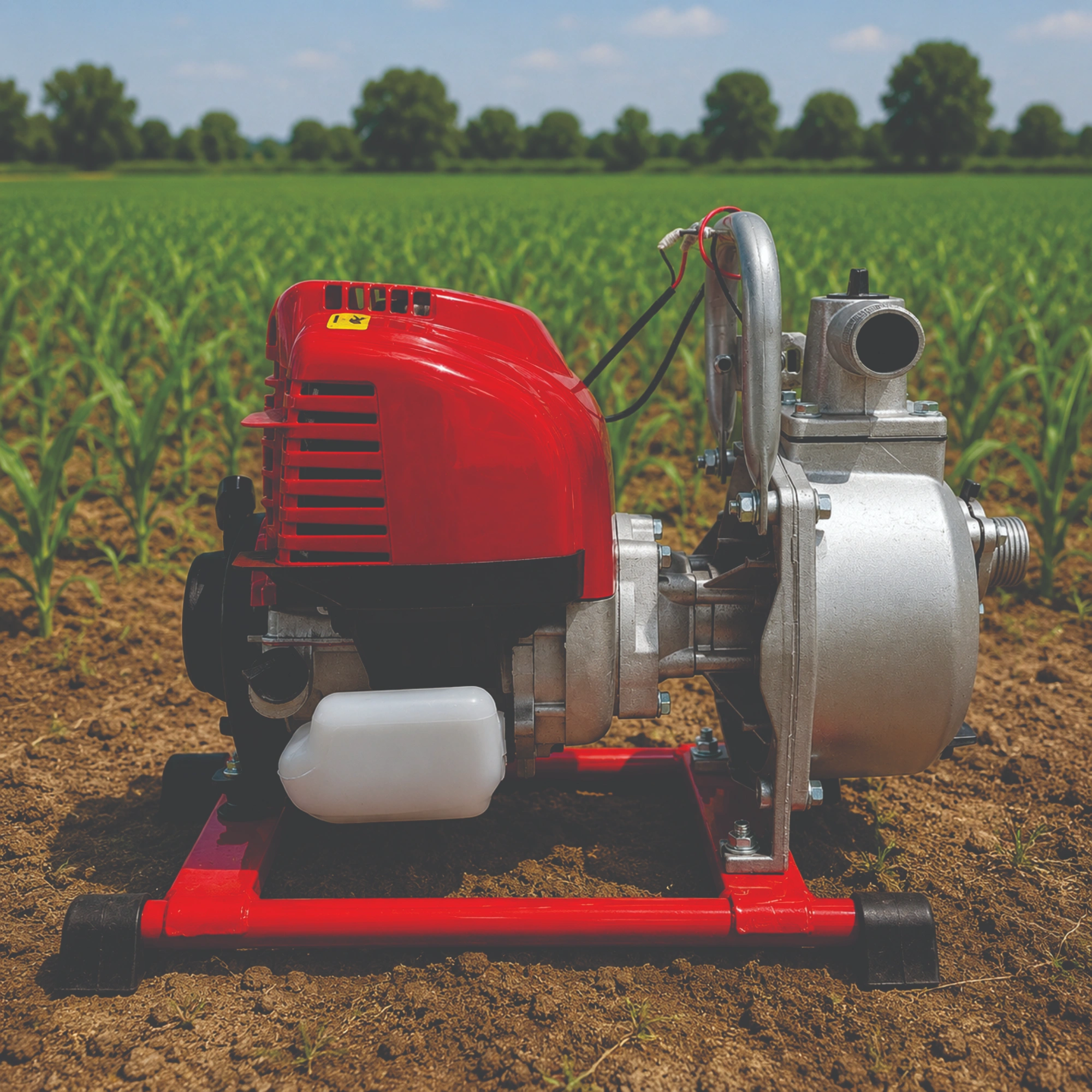 FARMIC FC-WPP-10 1.25 HP Petrol Water Pump | 4-Stroke Engine