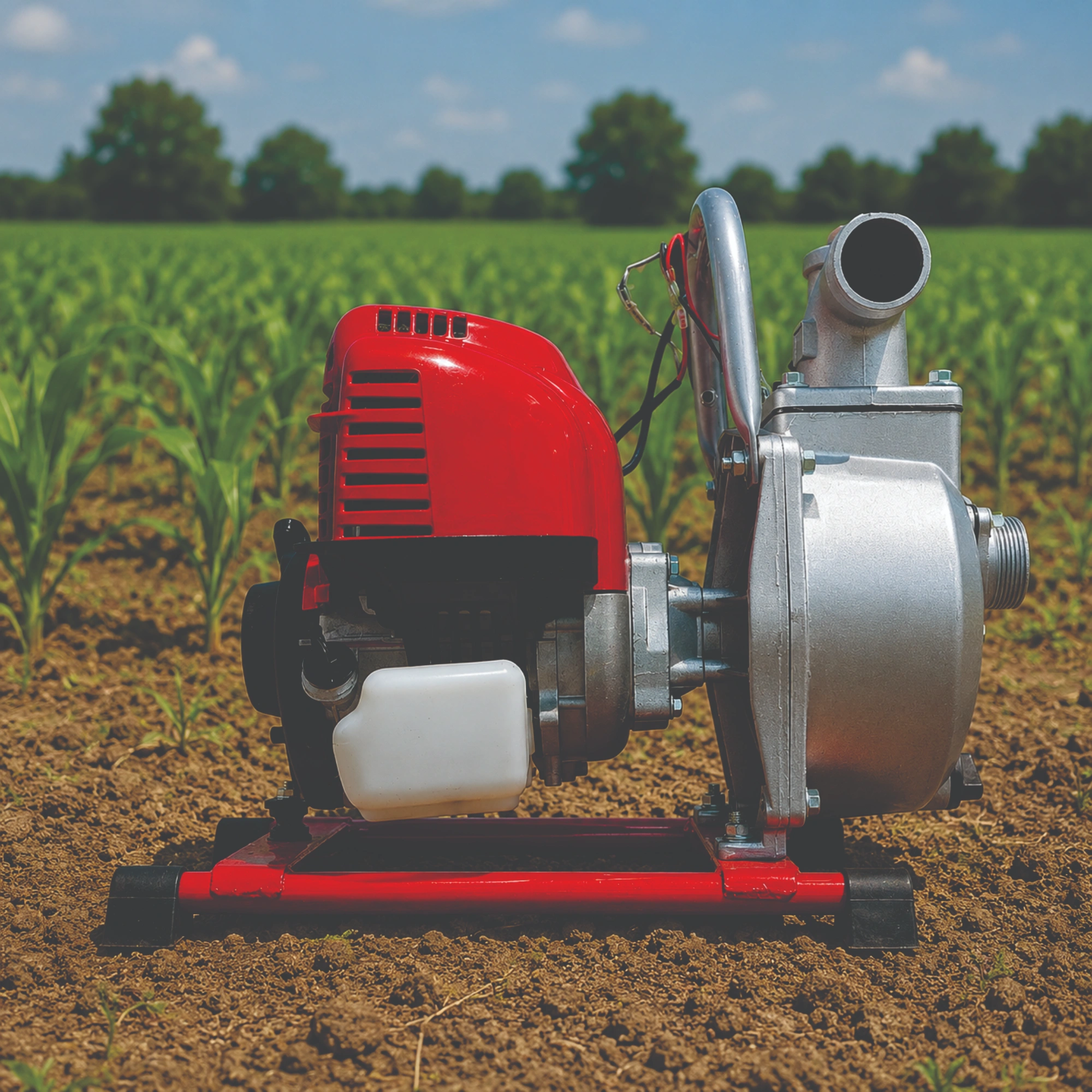 FARMIC FC-WPP-15 1.25 HP Petrol Water Pump | 4-Stroke Engine