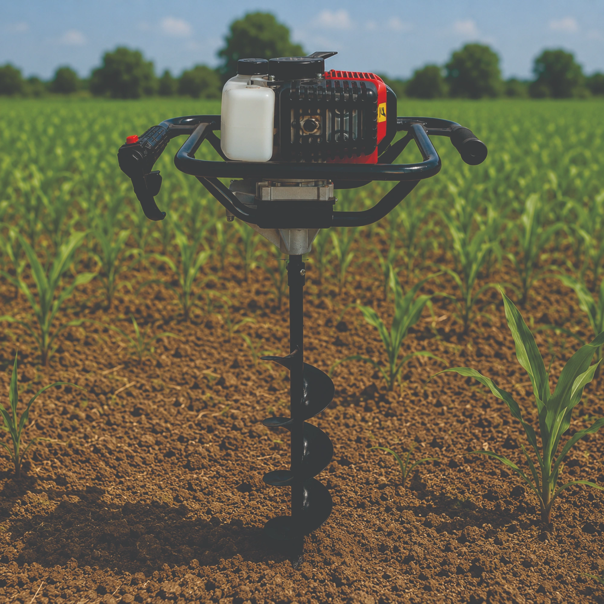 FARMIC FC-AG-52(Eco): 52cc Earth Auger Planters for Digging & Plantation