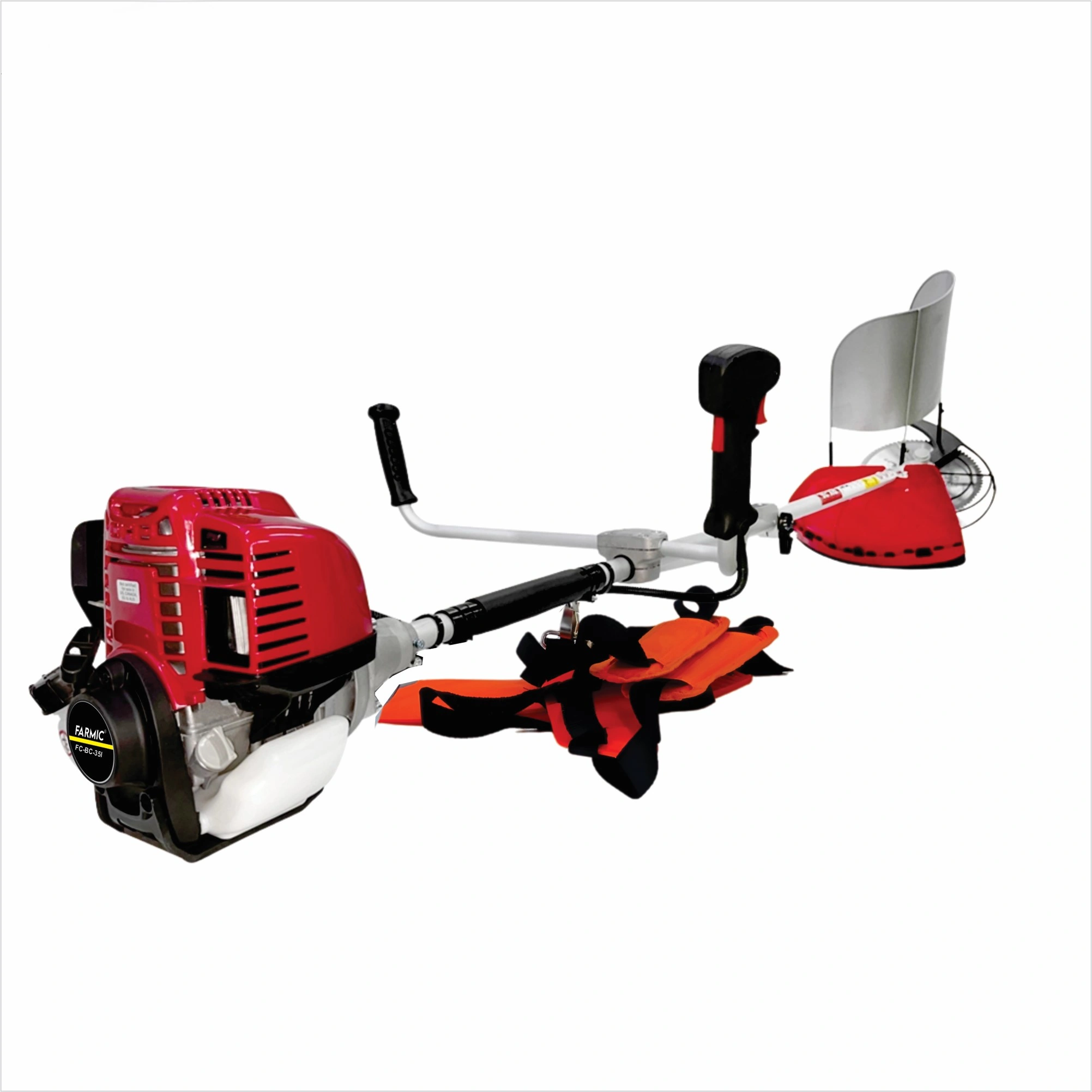 FARMIC FC-BC-35I Side Pack Brush Cutter | 35cc Petrol Engine